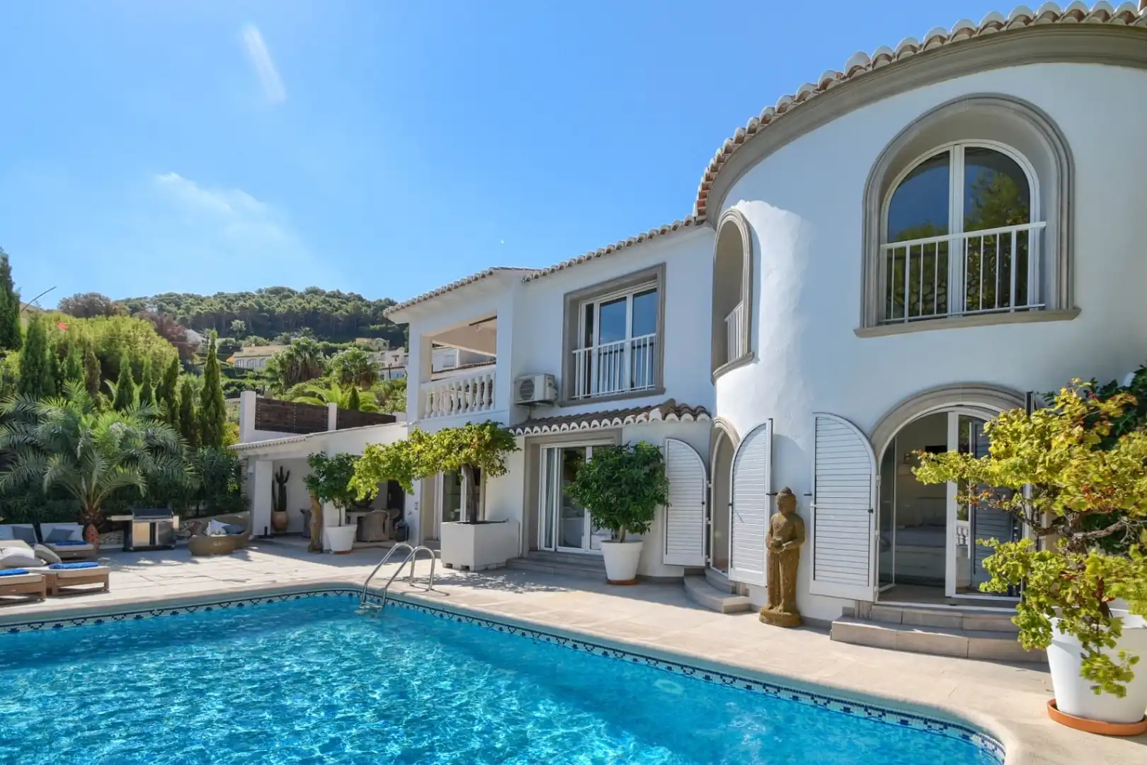 Vista exterior de Casa o xalet en venda en Jávea / Xàbia amb Aire condicionat i Alarma