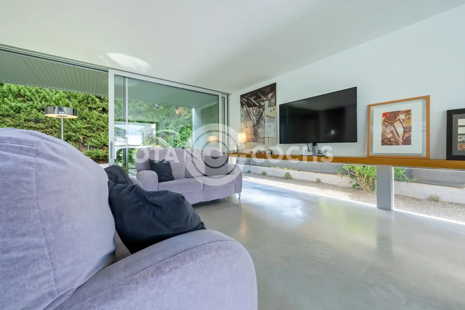 Sala d'estar de Casa o xalet en venda en Cambrils amb Calefacció, Jardí privat i Terrassa