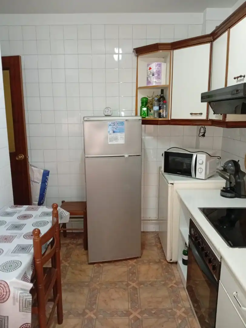 Cocina de Piso en venta en Gijón  con Calefacción, Parquet y Terraza
