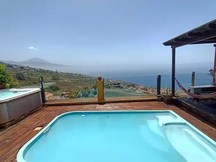 Piscina de Casa o chalet en venta en El Sauzal con Jardín privado, Terraza y Piscina