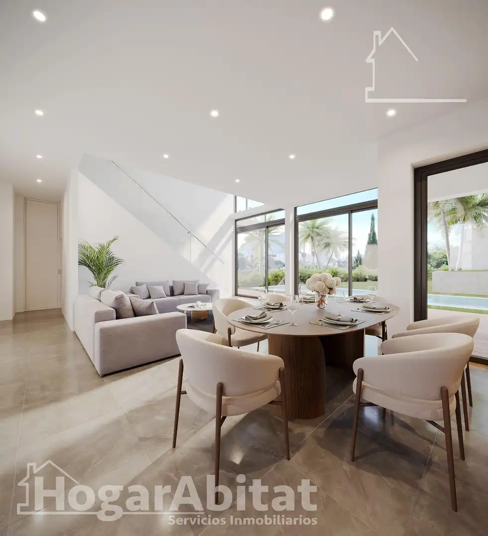 Detached house with pool for sale in Partida Merced, imagen 4
