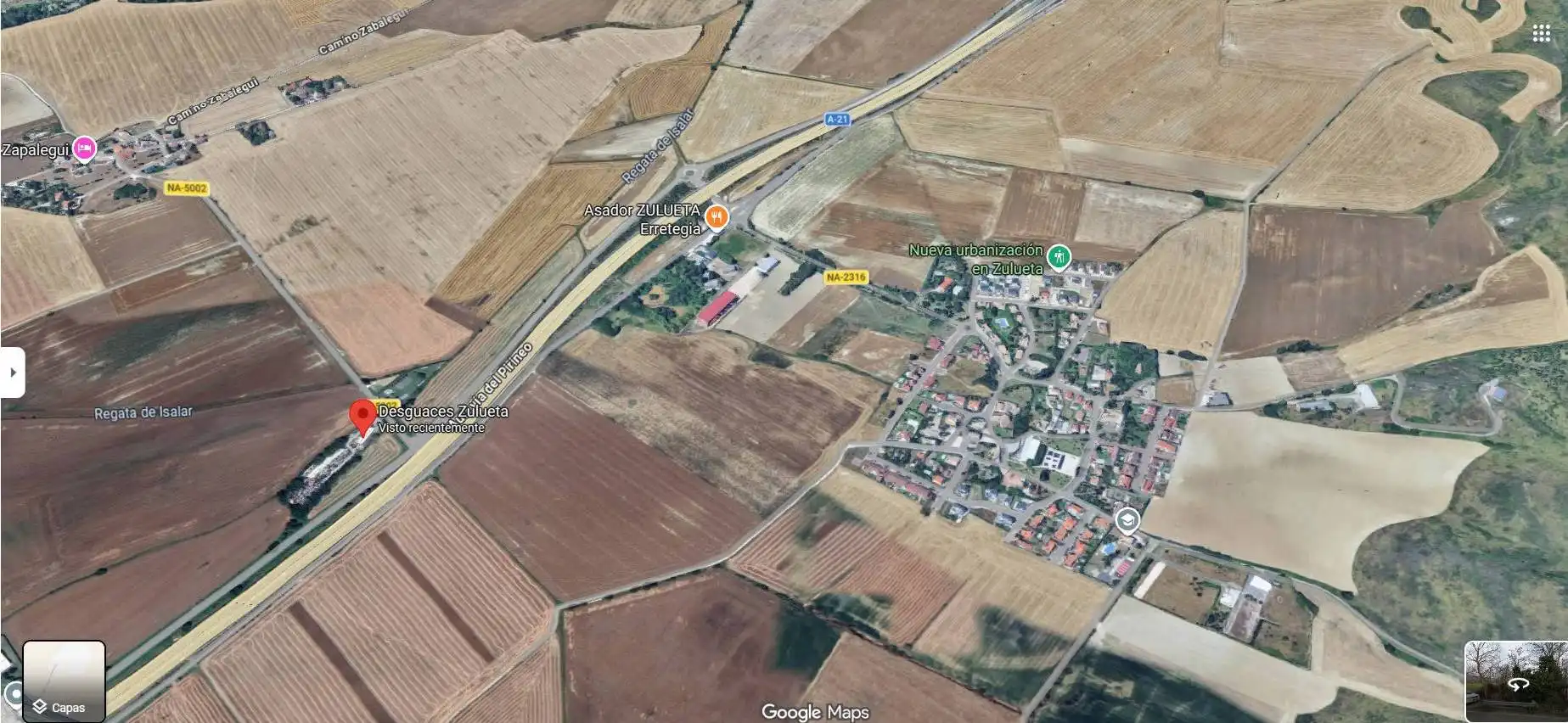 Terreno industrial en venta en Valle de Elorz / Elortzibar