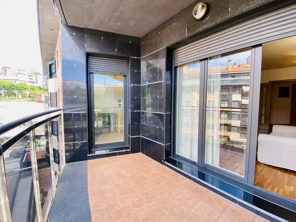 Balcony of Flat for rent in Donostia - San Sebastián   with Heating and Terrace
