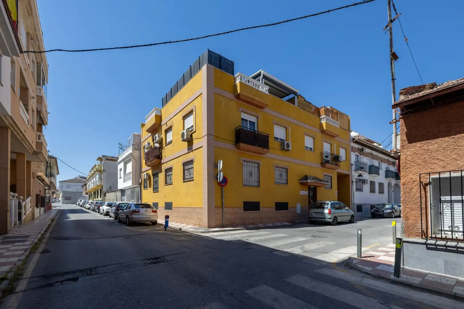 Exterior view of Flat for sale in Churriana de la Vega  with Air Conditioner, Heating and Balcony