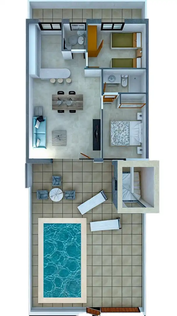 Reihenhaus mit Pool zum Verkauf in La Pinilla - Las Palas, imagen 18