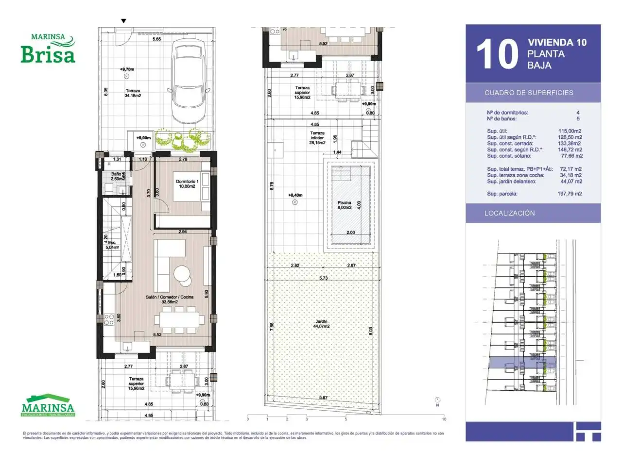 Casa adosada en venta en Torrox con Aire acondicionado, Calefacción y Jardín privado