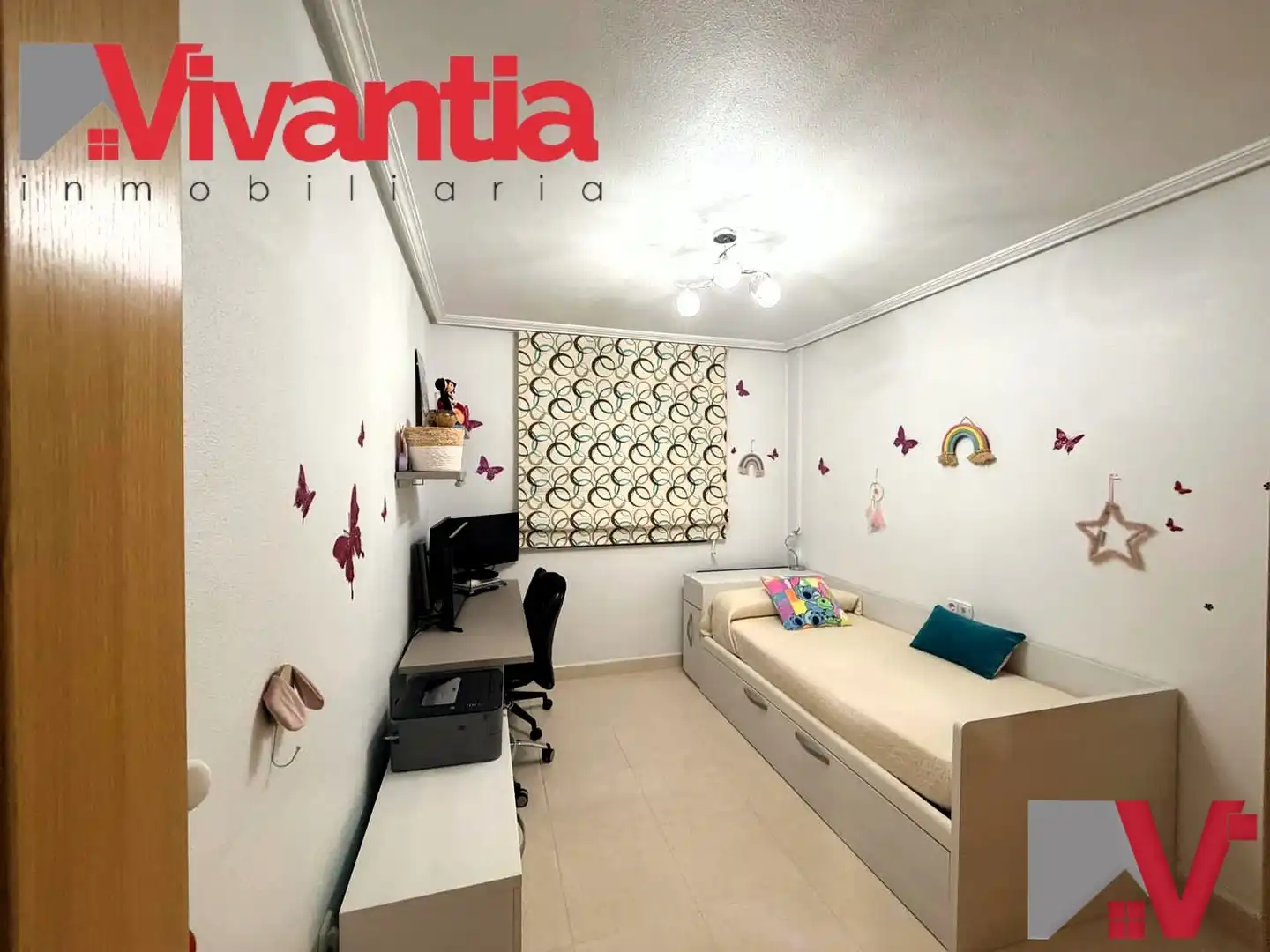 Bedroom of Flat for sale in Lorca  with Air Conditioner and Heating