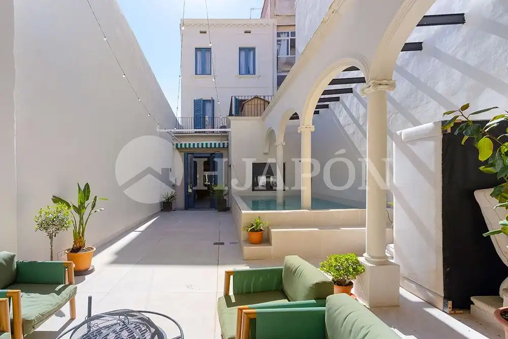 Terraza de Casa o chalet en venta en Centre  