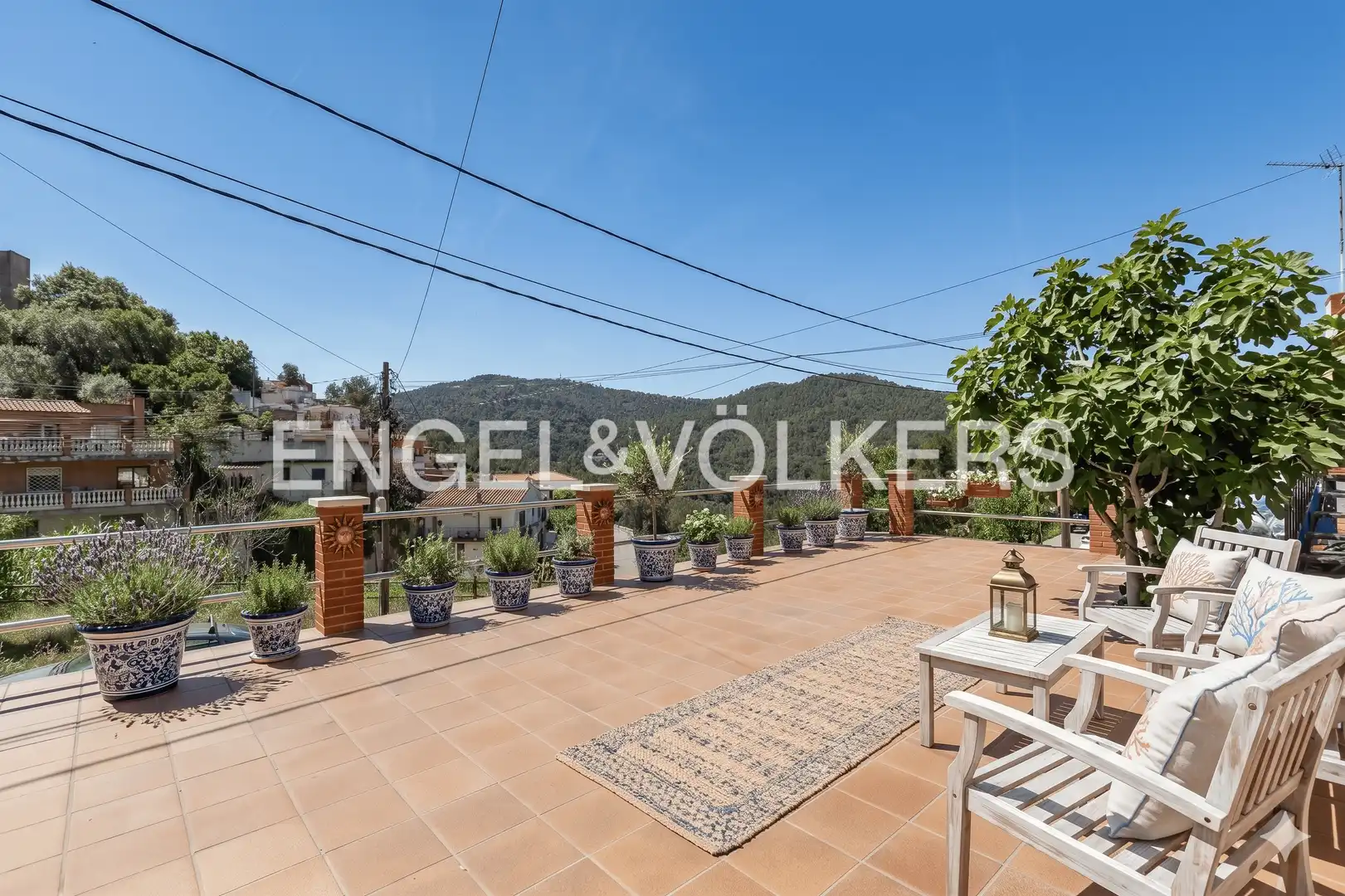 Terrassa de Casa o xalet en venda en Sant Cugat del Vallès amb Calefacció i Terrassa