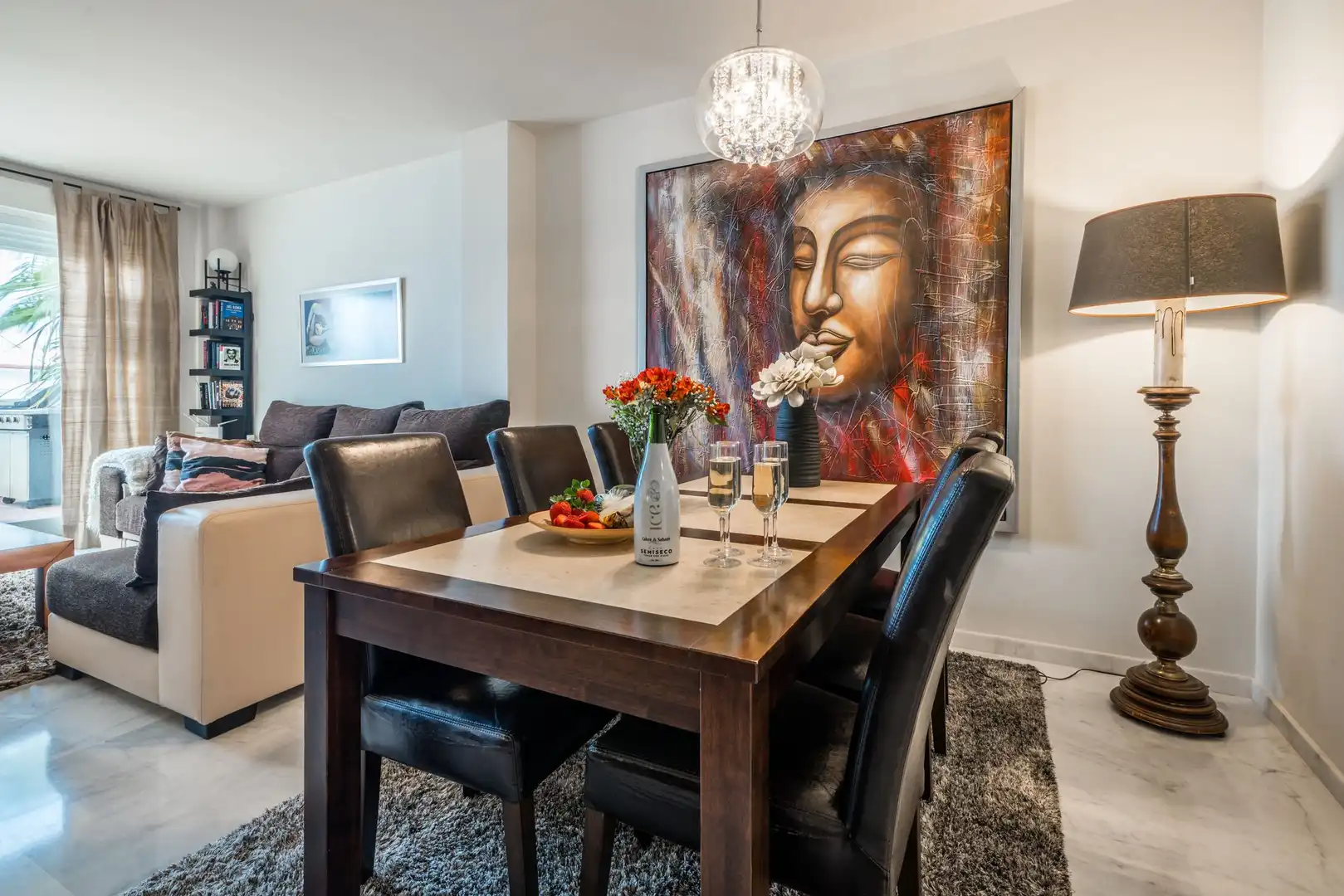 Dining room of Attic for sale in Benalmádena  with Terrace and Balcony