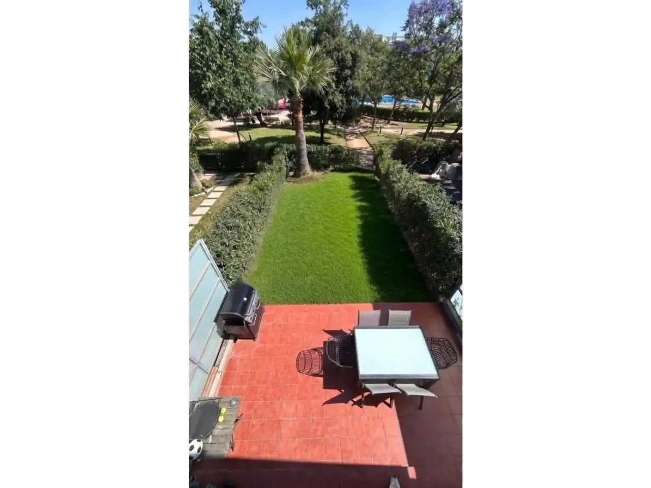 Jardín de Casa o chalet de alquiler en San Jorge / Sant Jordi con Aire acondicionado, Calefacción y Terraza