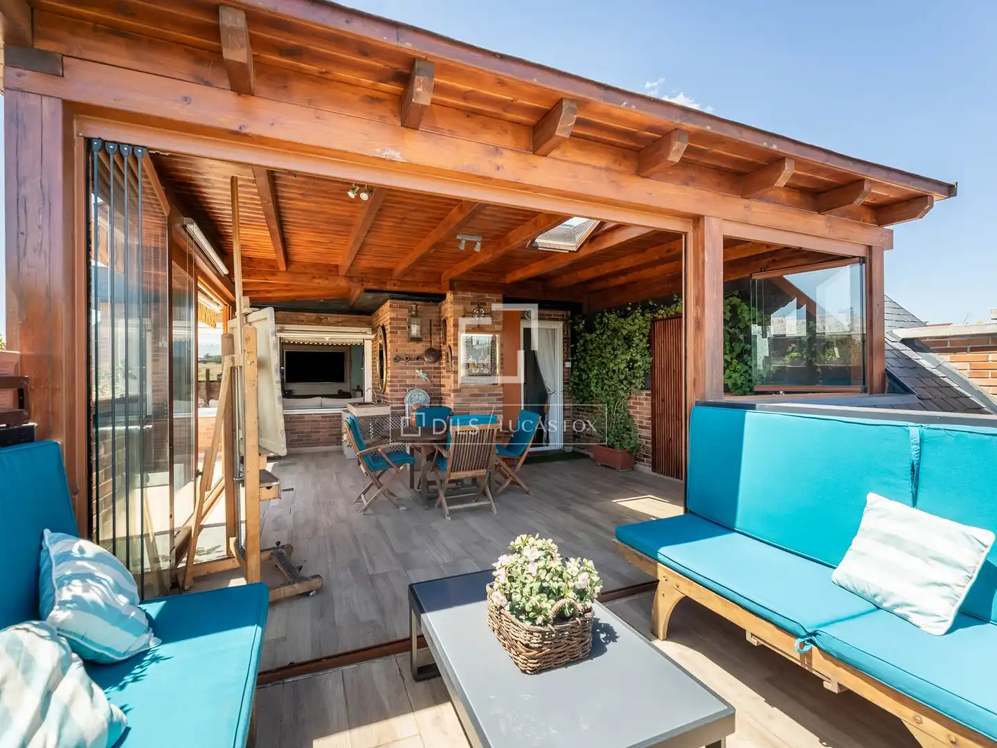 Terrace of Attic for sale in Majadahonda  with Terrace, Storage room and Swimming Pool