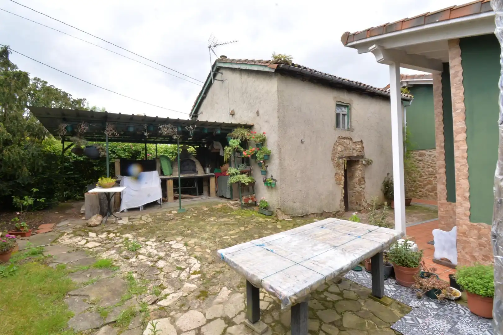 Terraza de Casa o chalet en venta en Langreo con Calefacción, Jardín privado y Terraza