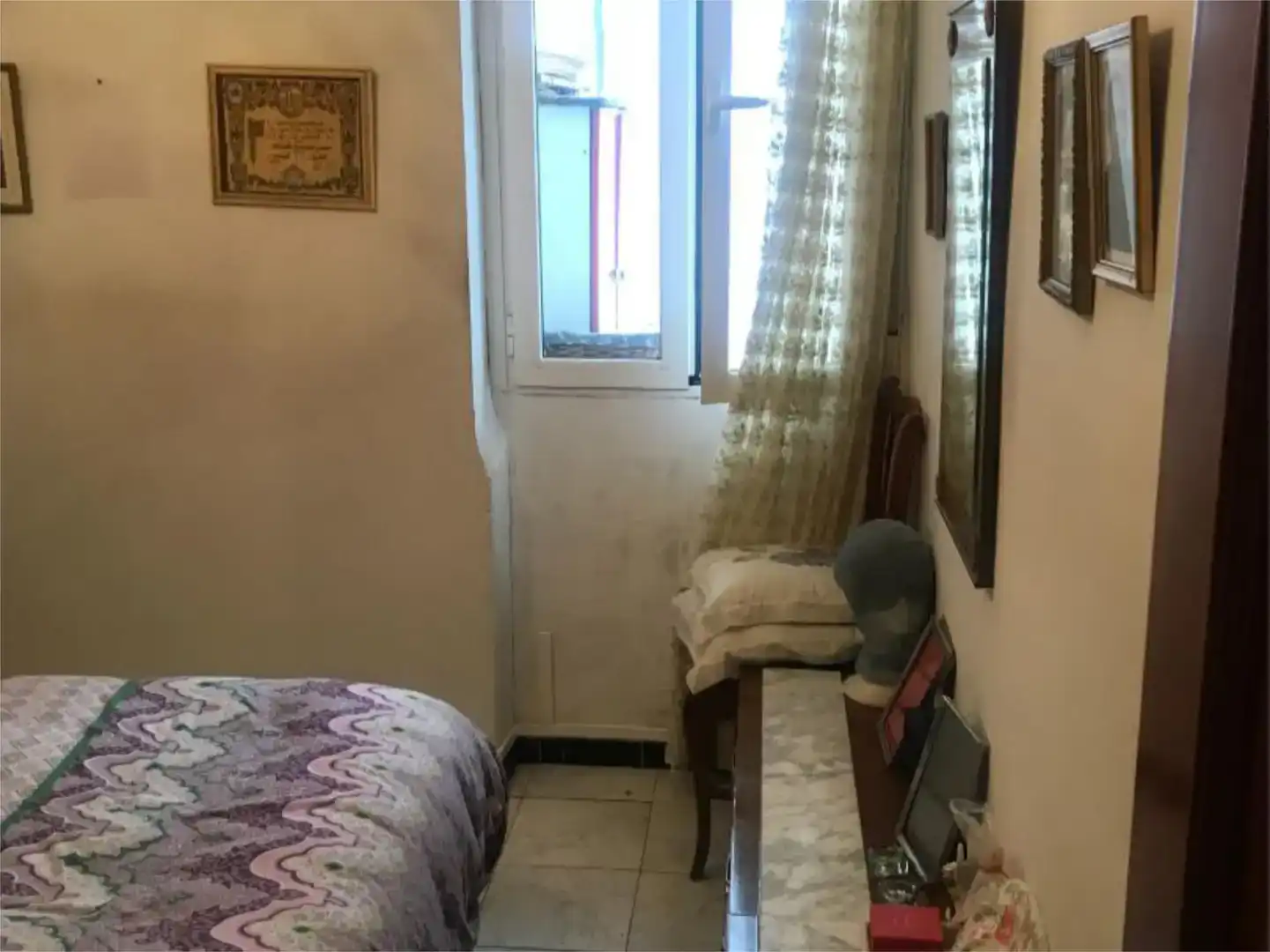Schlafzimmer von Wohnung zum Verkauf in  Zaragoza Capital mit Klimaanlage und Balkon