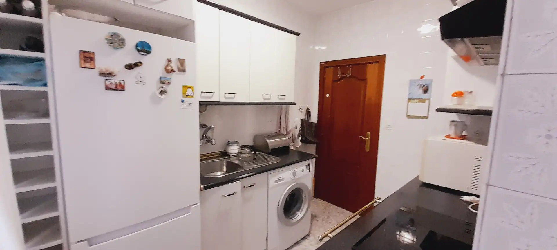 Kitchen of Flat for sale in Madrid  with Air Conditioner, Heating and Terrace