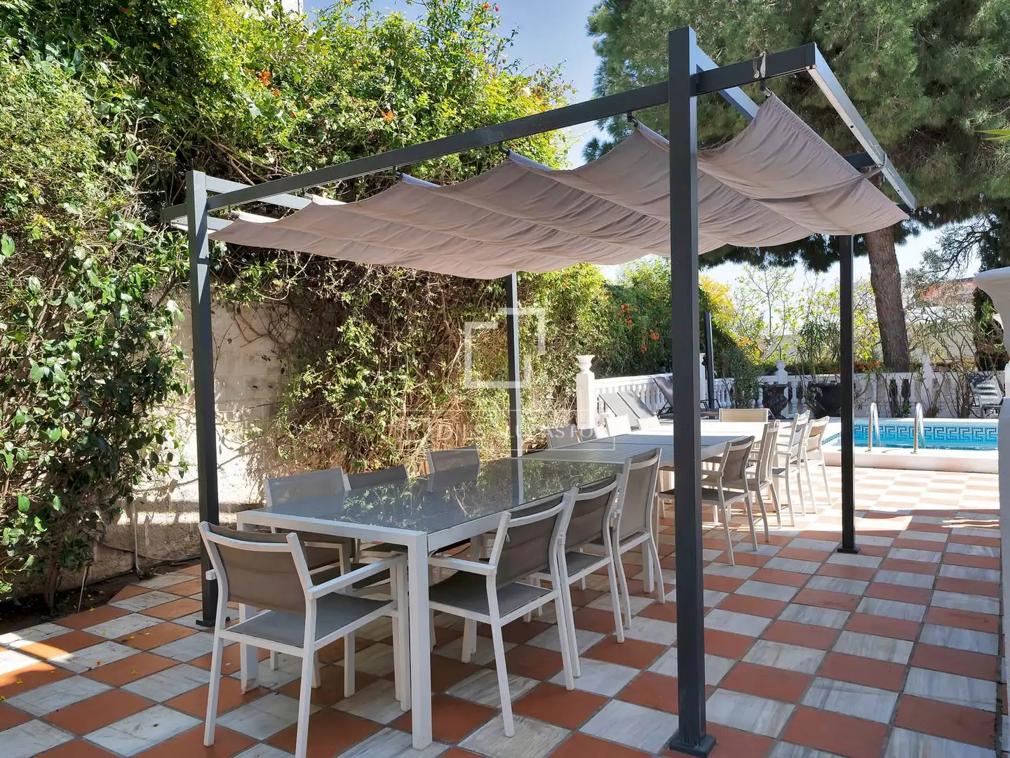 Terraza de Casa o chalet en venta en Marbella con Aire acondicionado, Calefacción y Jardín privado