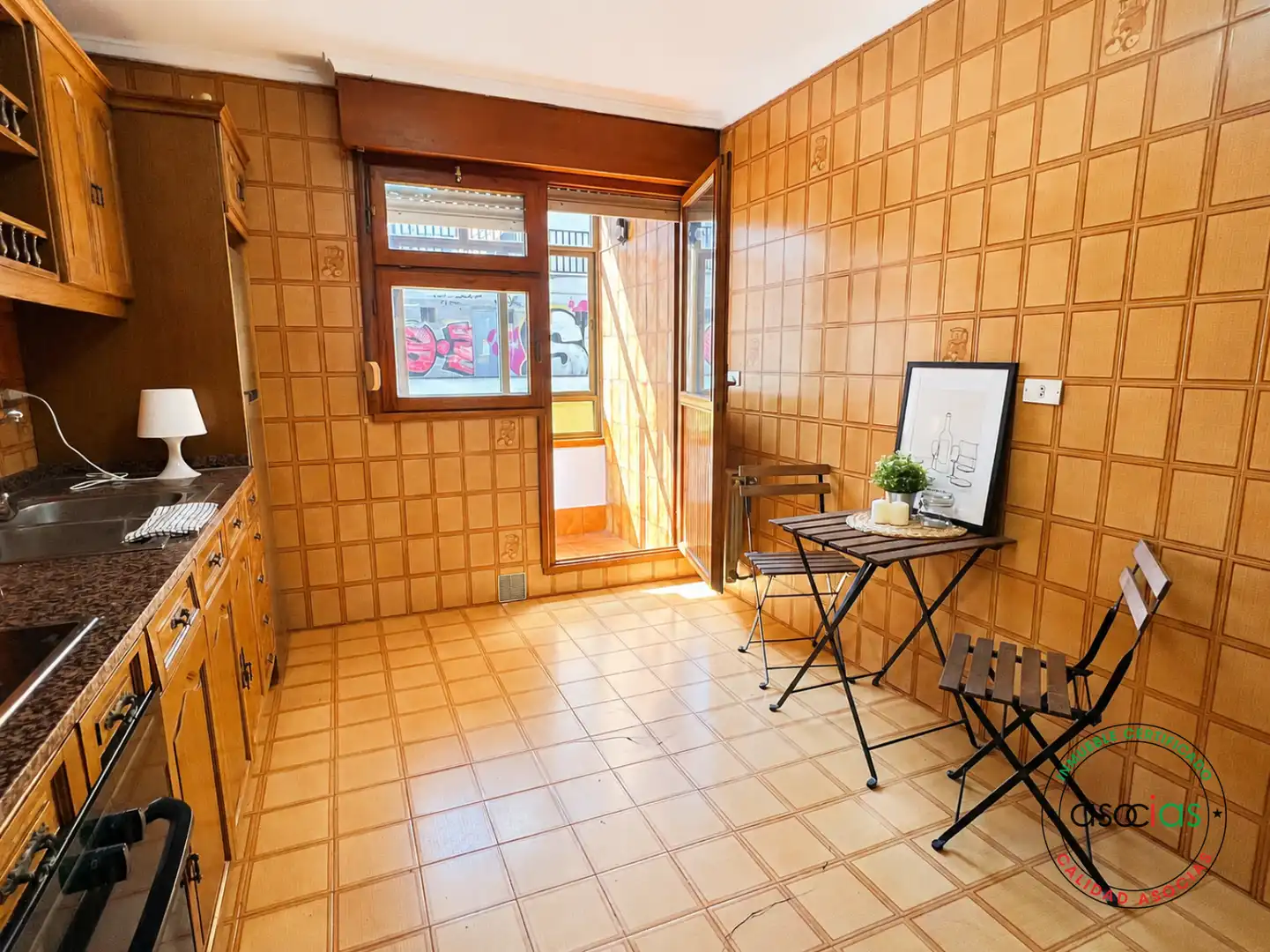 Pis en venda en Gijón  amb Calefacció, Jardí privat i Parquet