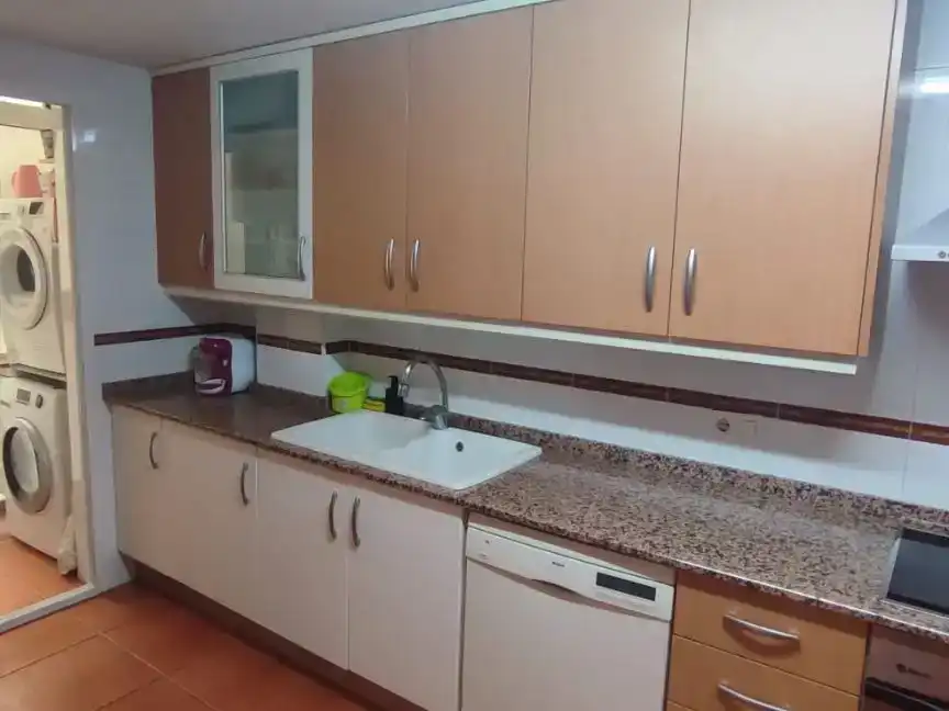 Küche von Wohnung zur Miete in  Valencia Capital mit Klimaanlage