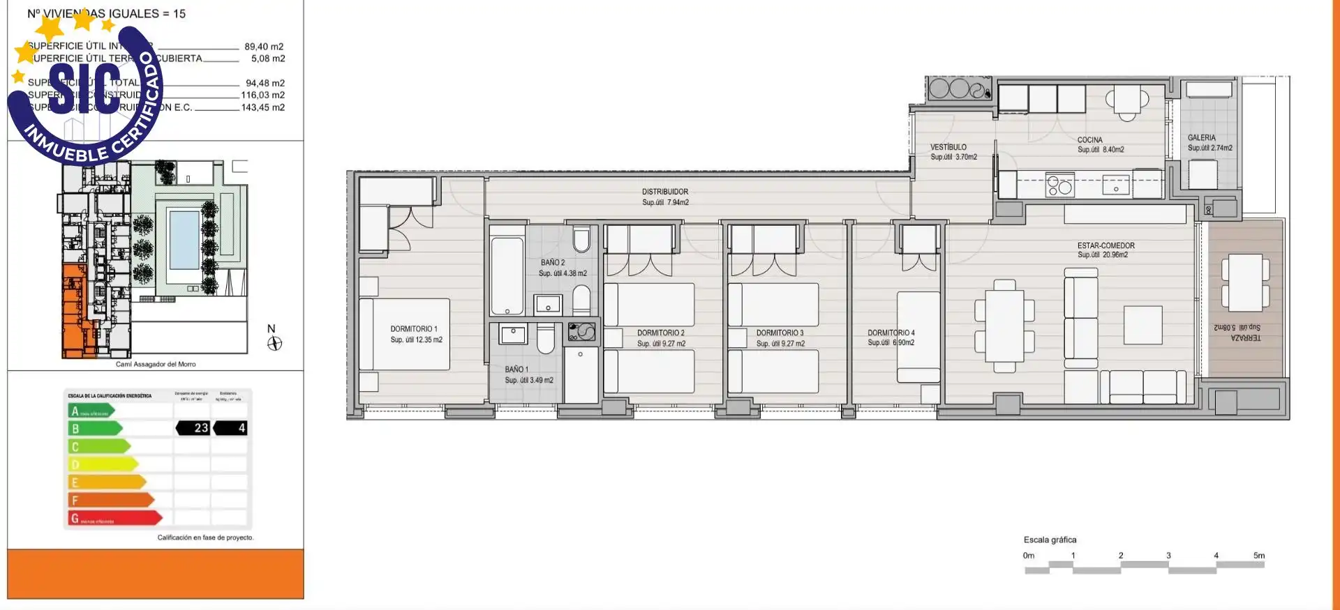 Appartement avec piscine à vendre à Calle Calle Vicente Miguel Carceller 9, imagen 10