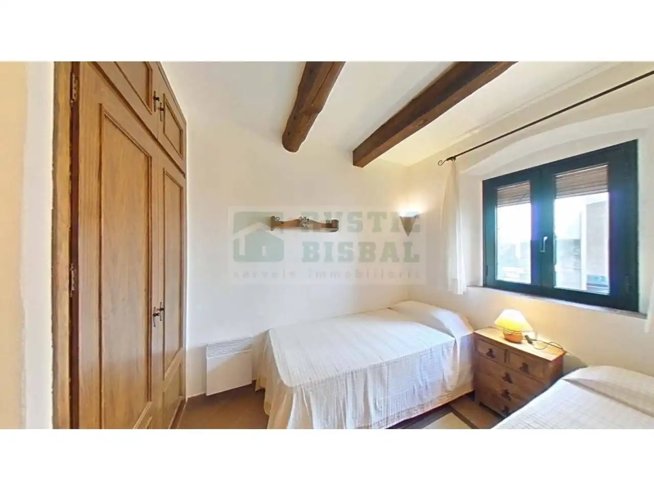 Bedroom of Apartments for rent in Palau-sator  with Air Conditioner, Heating and Furnished