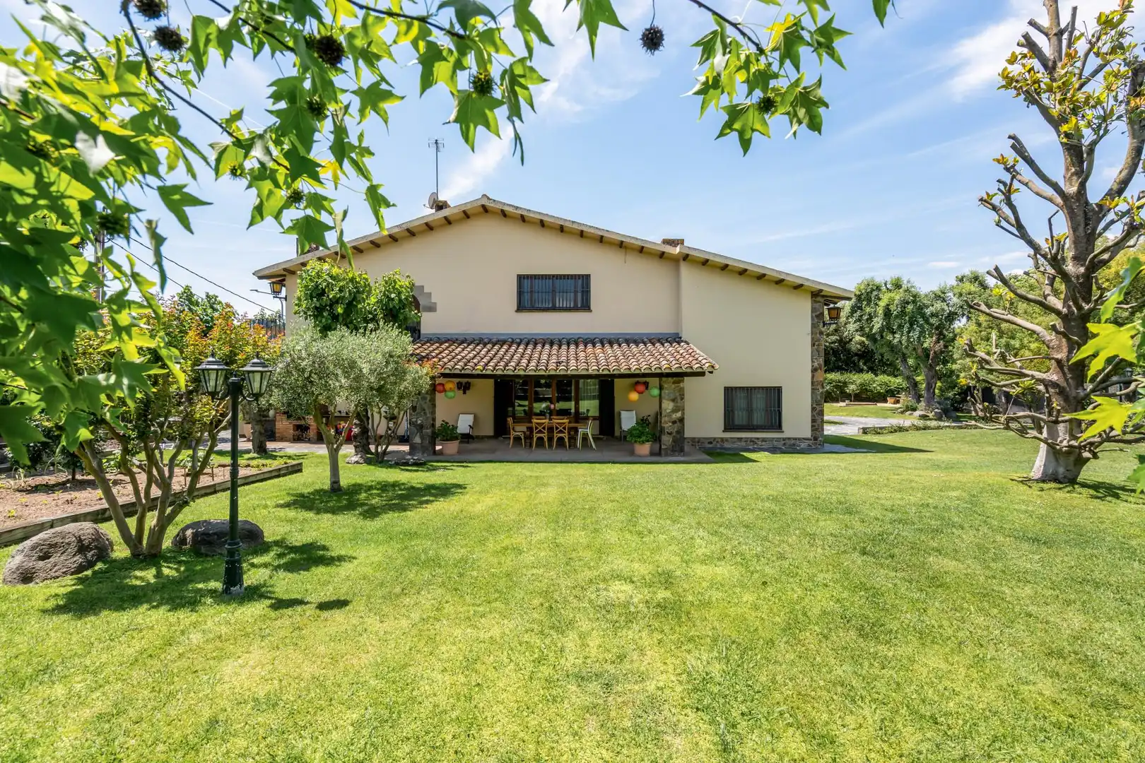 Jardí de Casa o xalet en venda en Cardedeu amb Calefacció, Jardí privat i Terrassa