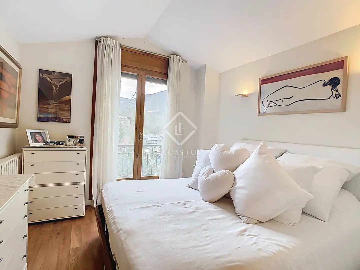 Schlafzimmer von Haus oder Chalet zum Verkauf in La Massana mit Heizung, Privatgarten und Parkett