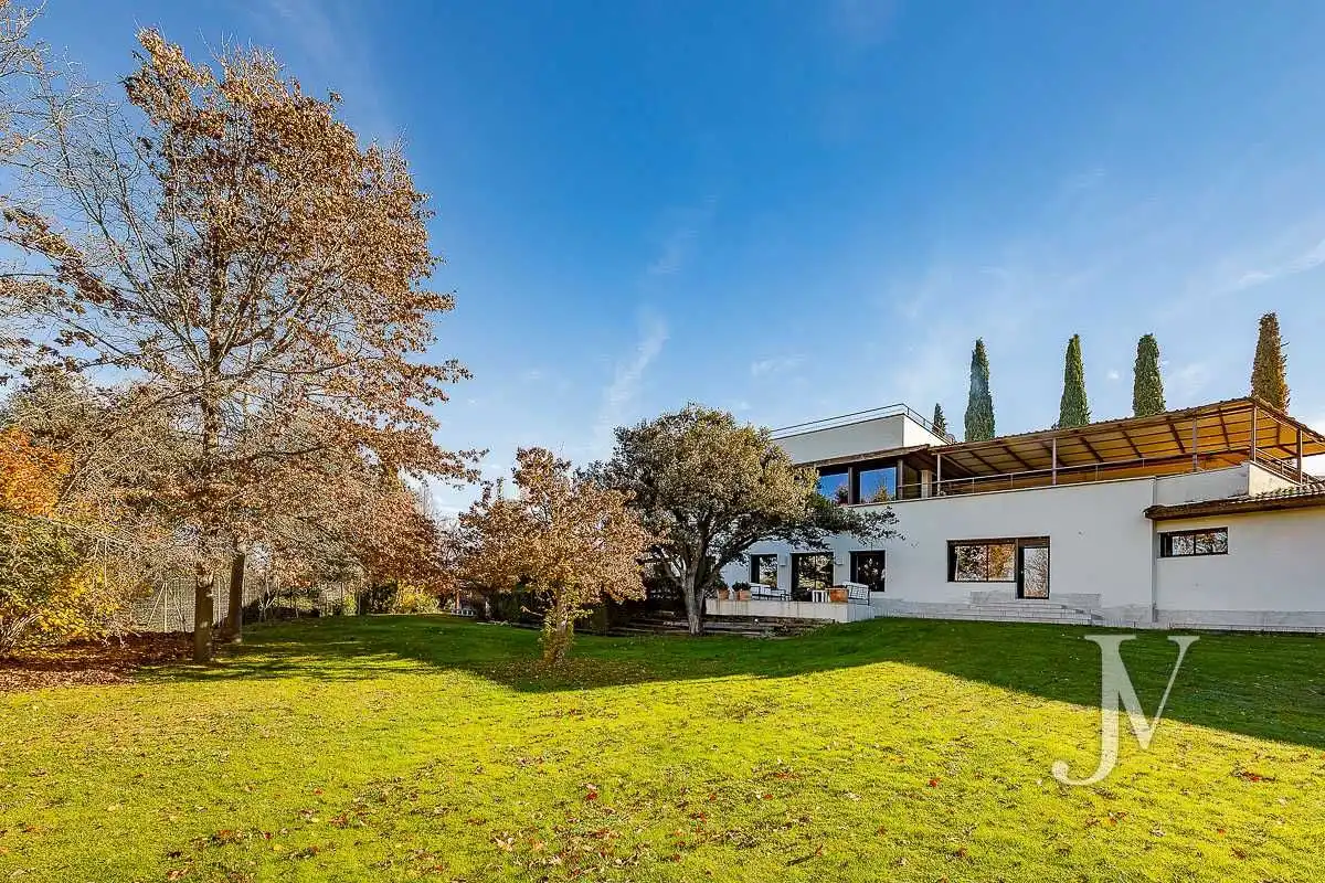 Vista exterior de Casa o chalet en venta en Ciudalcampo con Aire acondicionado, Calefacción y Jardín privado
