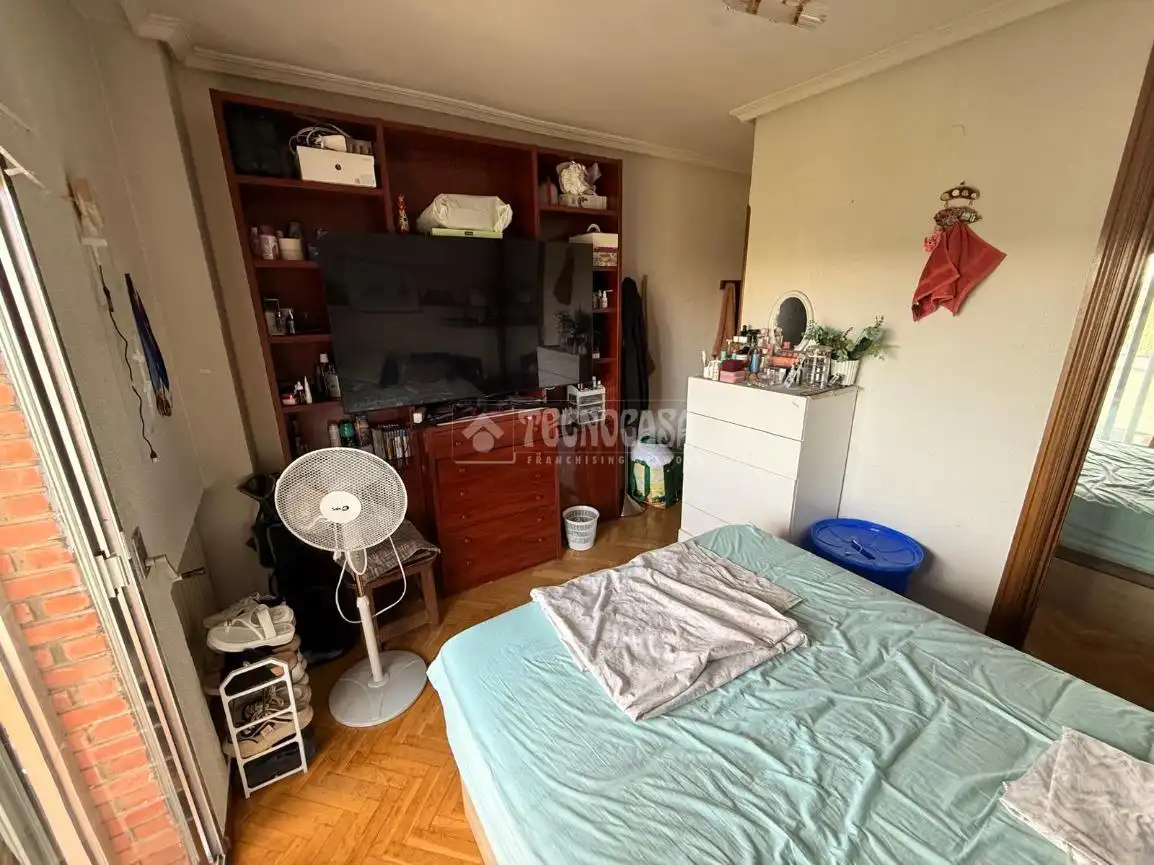 Schlafzimmer von Wohnung zum Verkauf in Madrid mit Klimaanlage, Heizung und Parkett