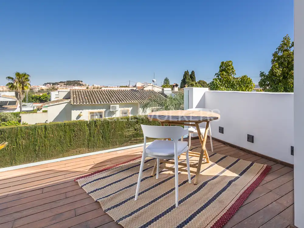 Terrassa de Casa o xalet de lloguer en Dénia amb Aire condicionat, Calefacció i Terrassa