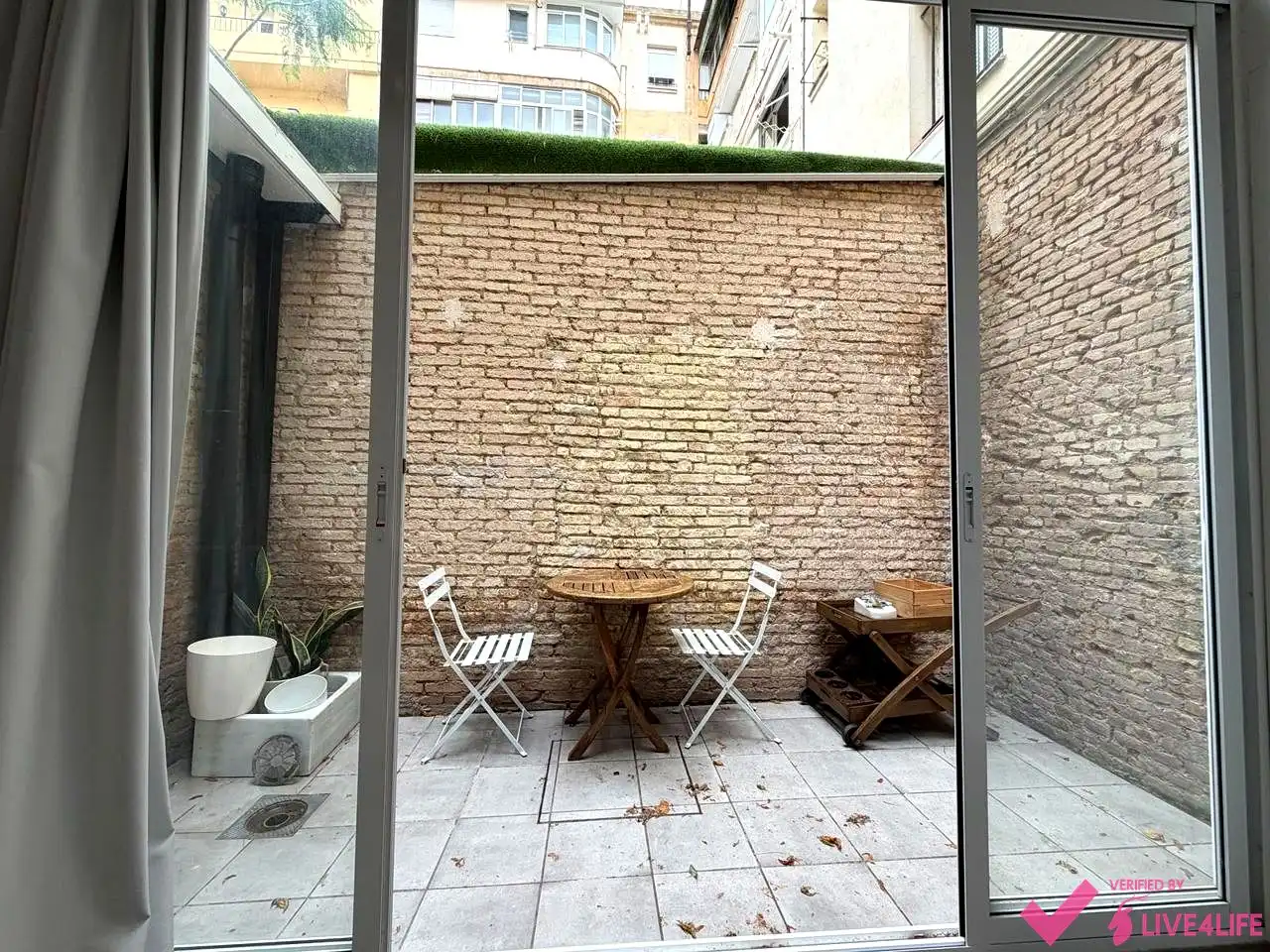 Terraza de Planta baja de alquiler en Valencia con Aire acondicionado, Terraza y Amueblado