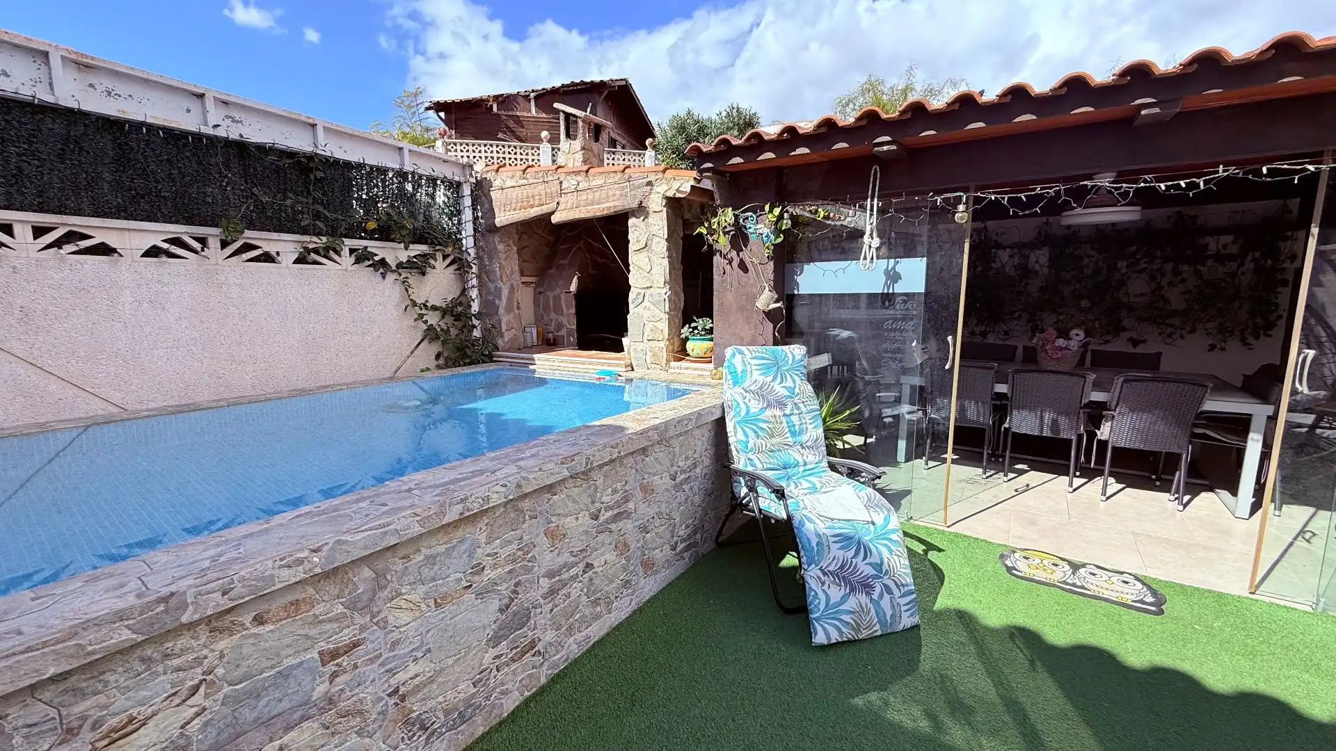 Swimming pool of Detached homes for sale in La Nucia  with Air Conditioner, Heating and Private garden