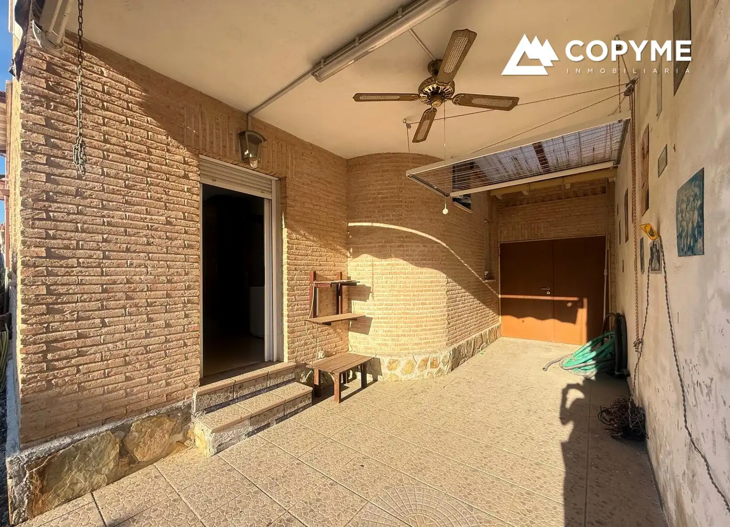 Terraza de Casa adosada en venta en Santa Olalla con Aire acondicionado, Calefacción y Jardín privado