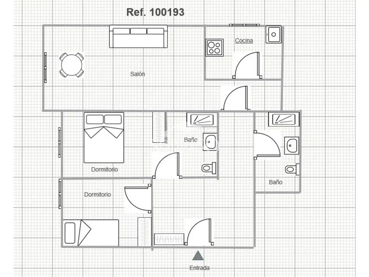 Flat for sale in Llanes  with Heating, Furnished and Alarm