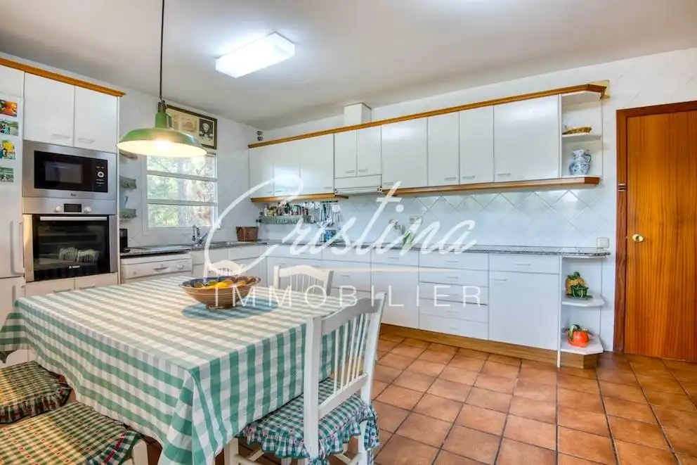 Cocina de Casa o chalet en venta en Santa Cristina d'Aro con Calefacción, Jardín privado y Terraza