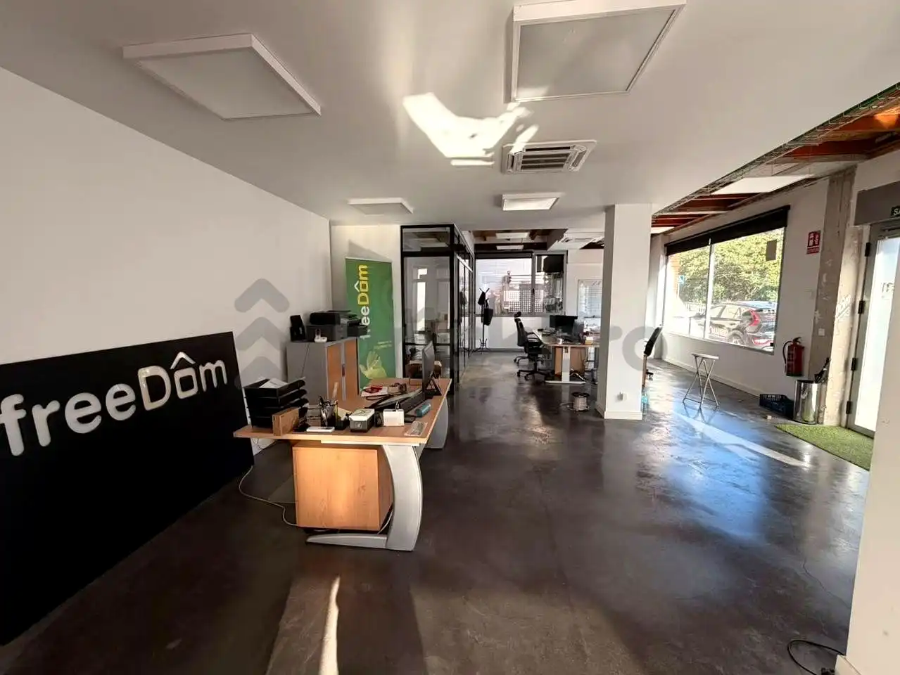Büro zur Miete in Madrid mit Klimaanlage und Heizung