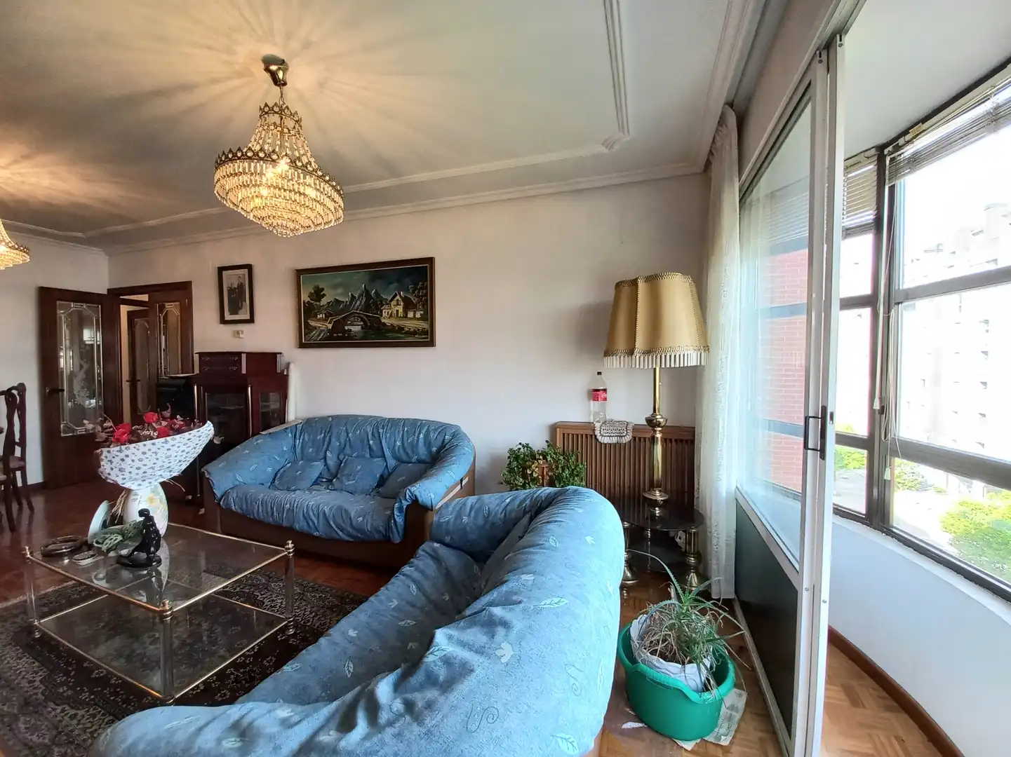 Sala de estar de Piso en venta en Burgos Capital con Calefacción, Terraza y Trastero