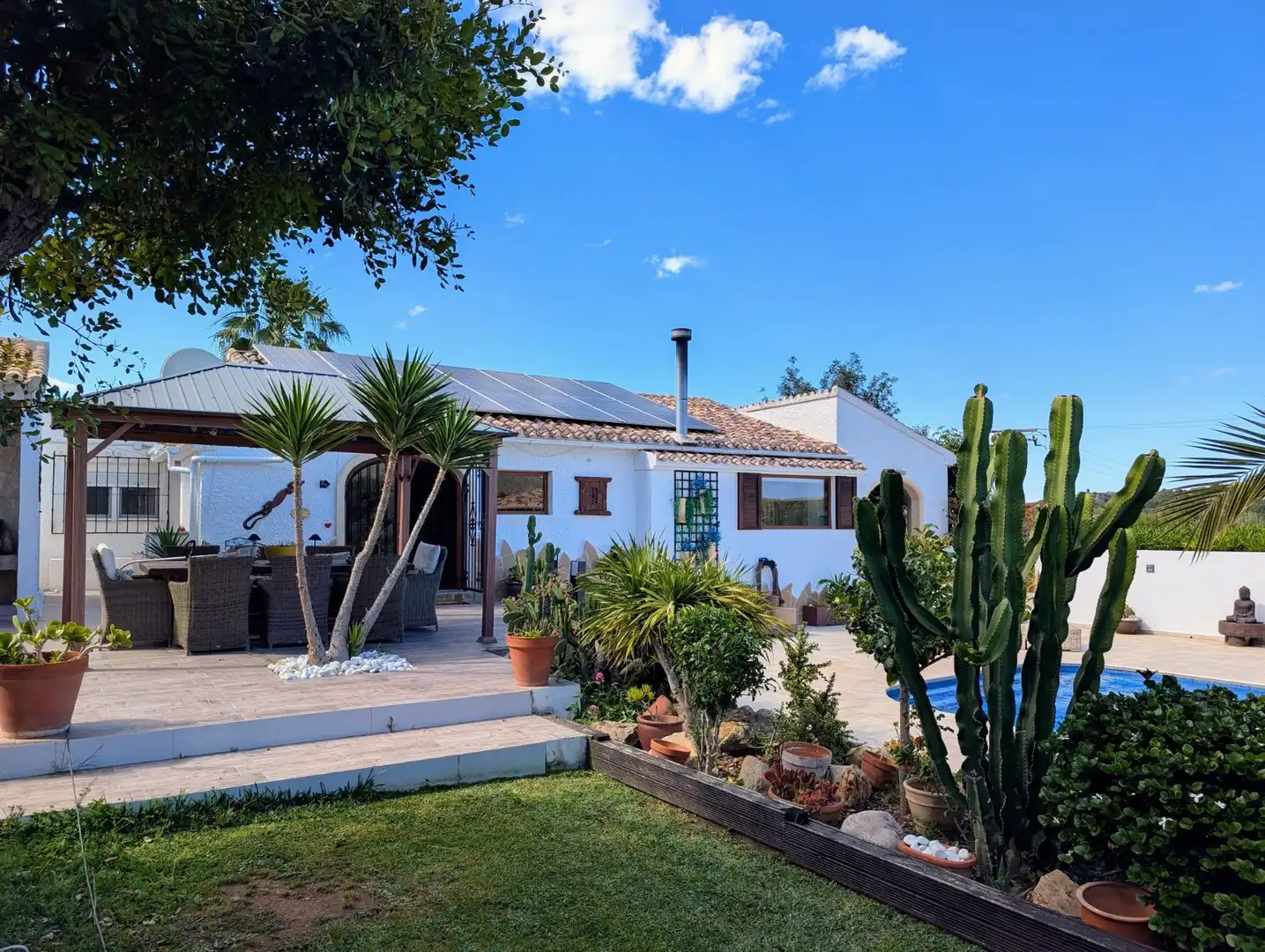 Jardín de Finca rústica en venta en Jávea / Xàbia con Aire acondicionado