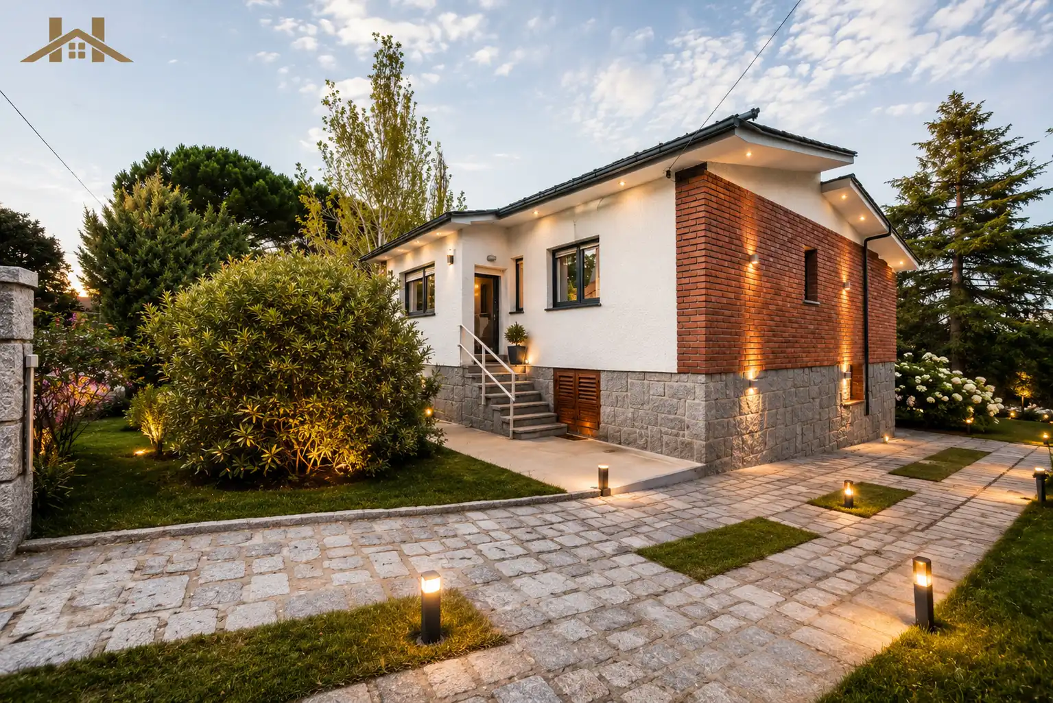 Vista exterior de Casa o xalet en venda en Valdemorillo amb Calefacció, Jardí privat i Parquet