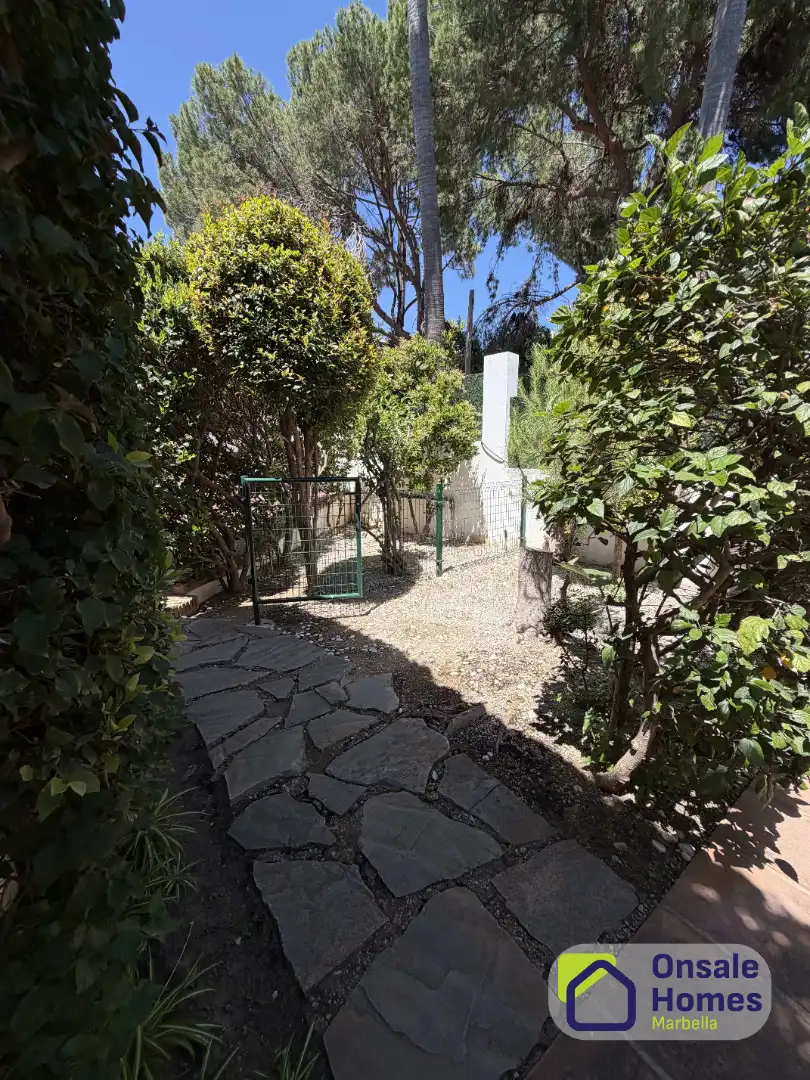 Garden of Houses for rent in Marbella  with Air Conditioner, Private garden and Terrace