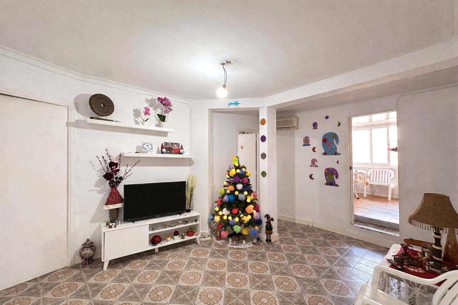 Living room of Attic for sale in Badalona  with Air Conditioner, Heating and Terrace