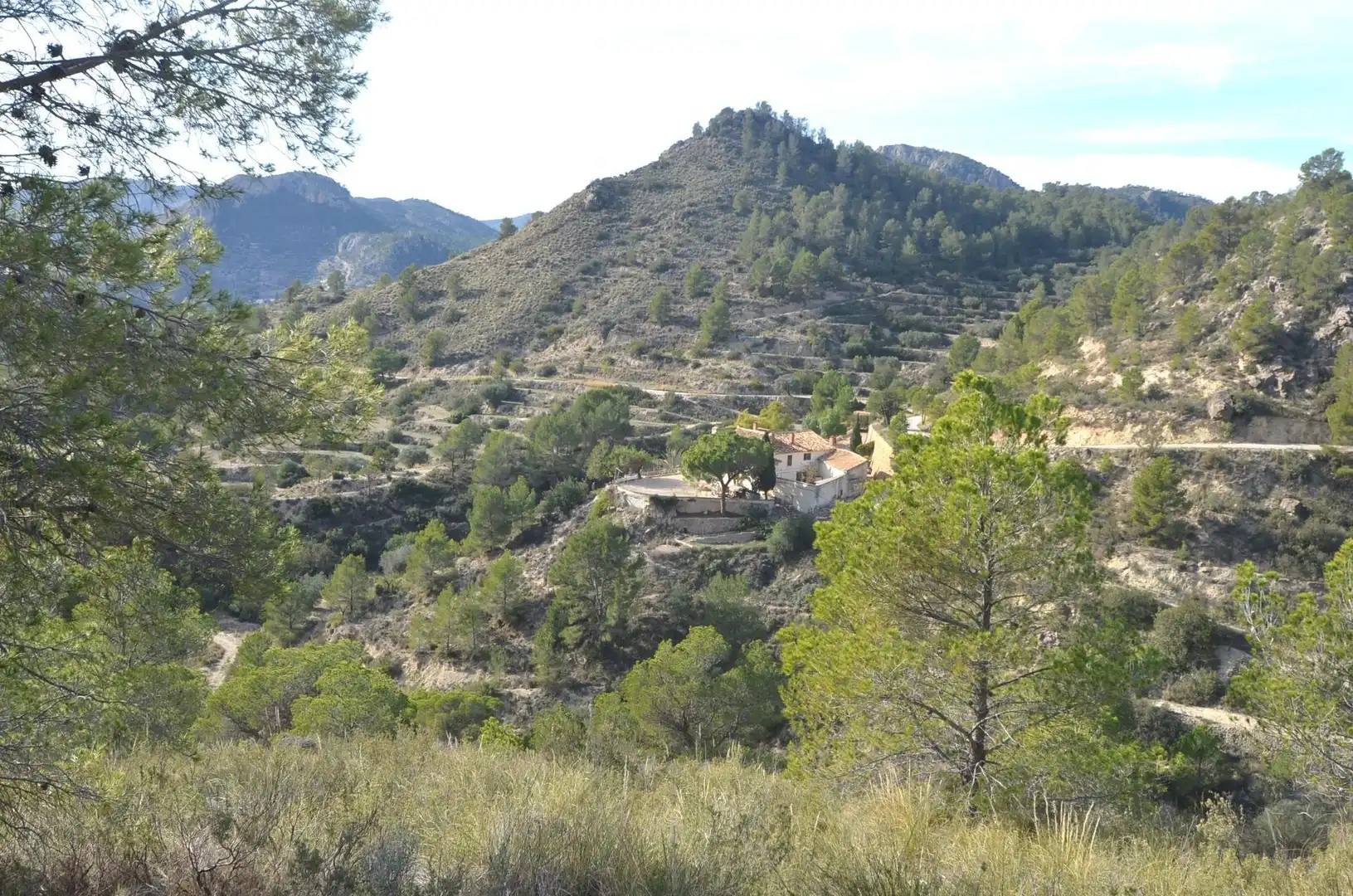 Vista exterior de Casa o xalet en venda en Orxeta amb Terrassa, Traster i Moblat
