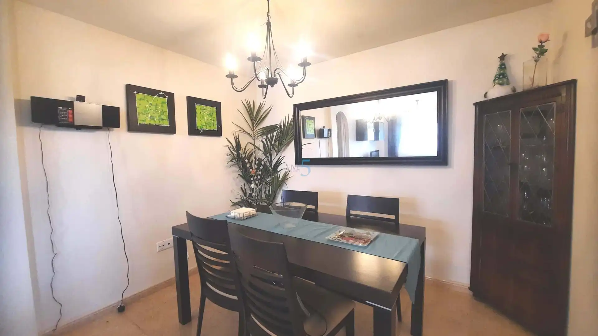 Comedor de Casa adosada en venta en Murcia con Aire acondicionado, Piscina y Amueblado