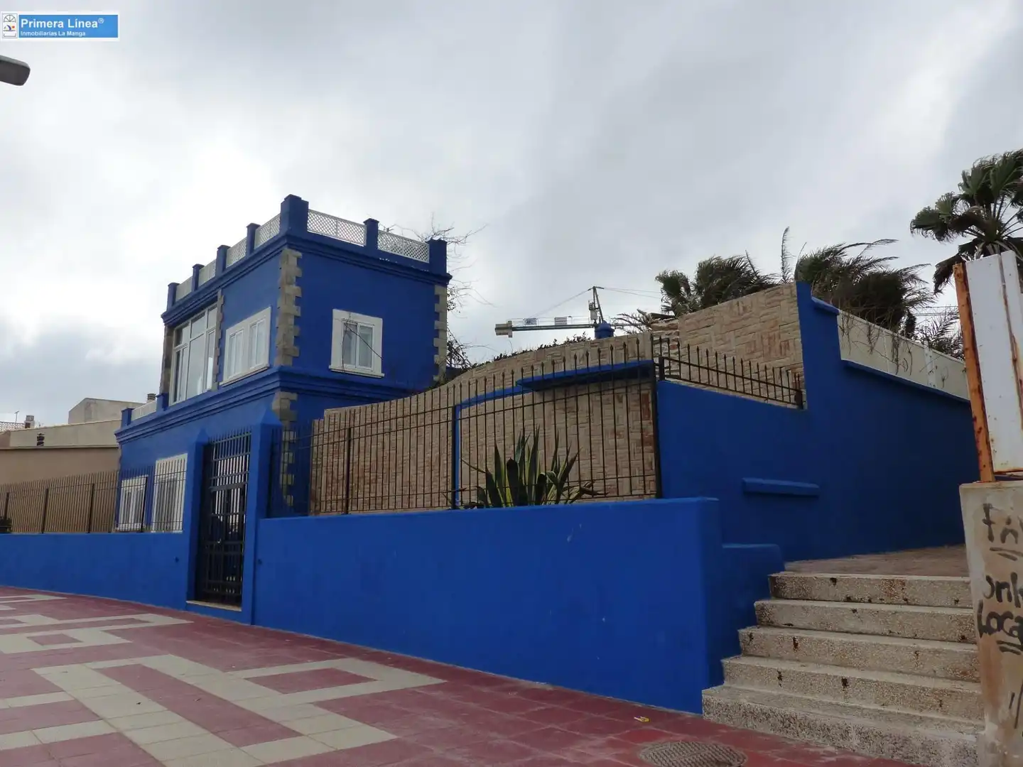 Vista exterior de Casa o chalet en venta en Cartagena con Calefacción, Jardín privado y Parquet