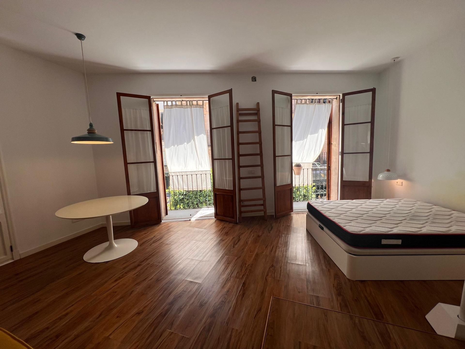 Bedroom of Flat for sale in Inca  with Air Conditioner, Parquet flooring and Balcony