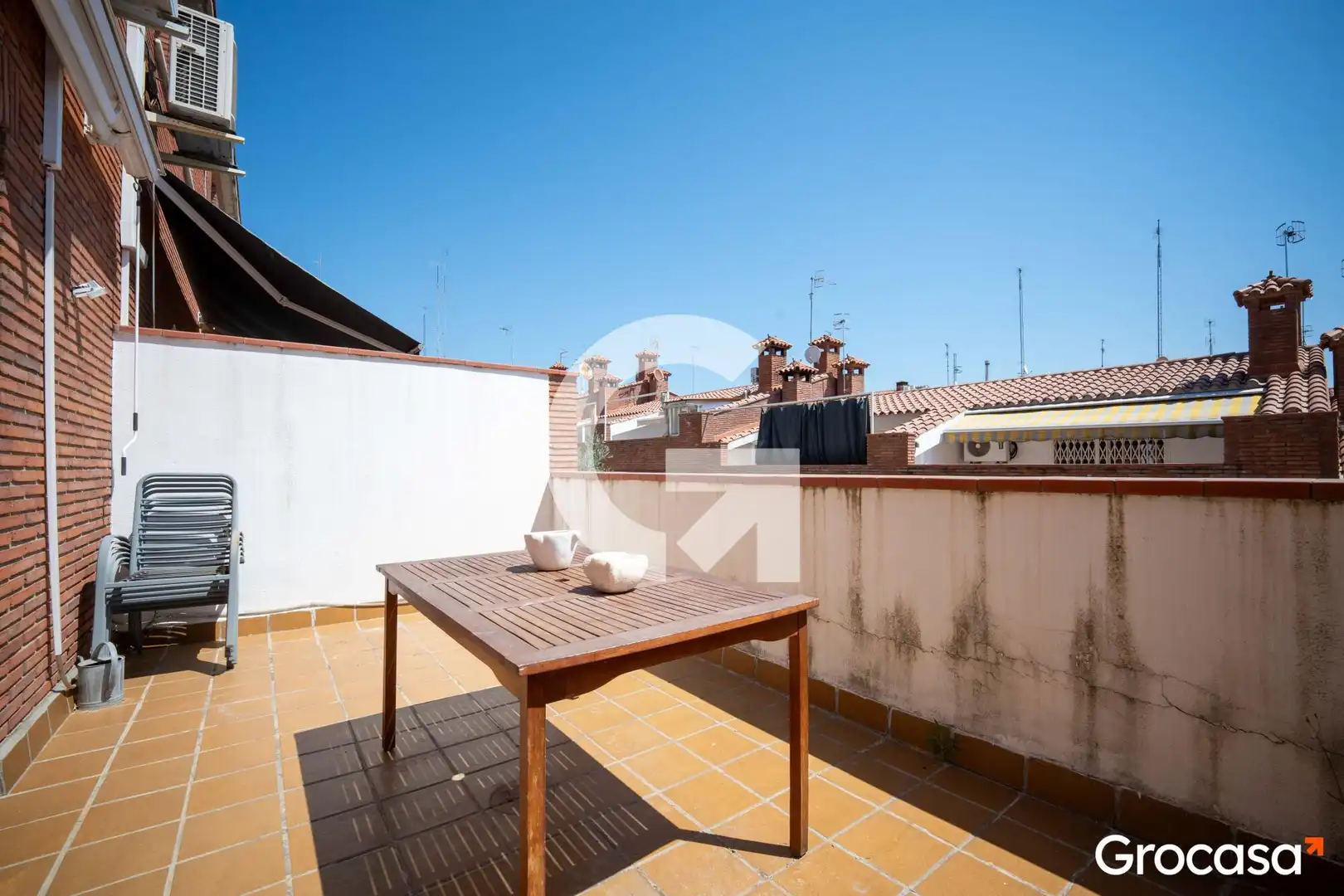 Terraza de Casa adosada en venta en Mataró con Aire acondicionado, Calefacción y Jardín privado