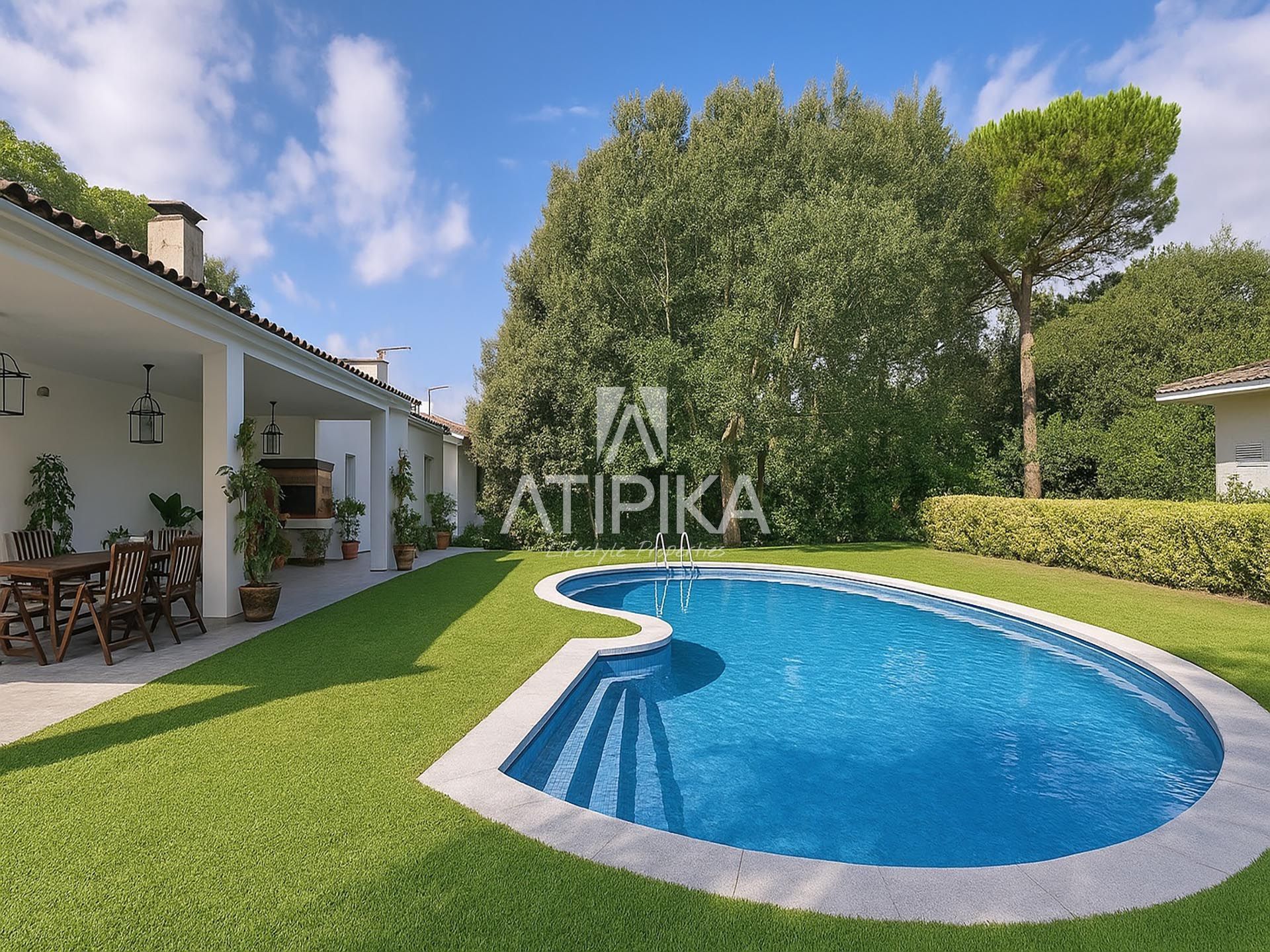 Garden of House or chalet for sale in Dosrius  with Heating, Parquet flooring and Terrace