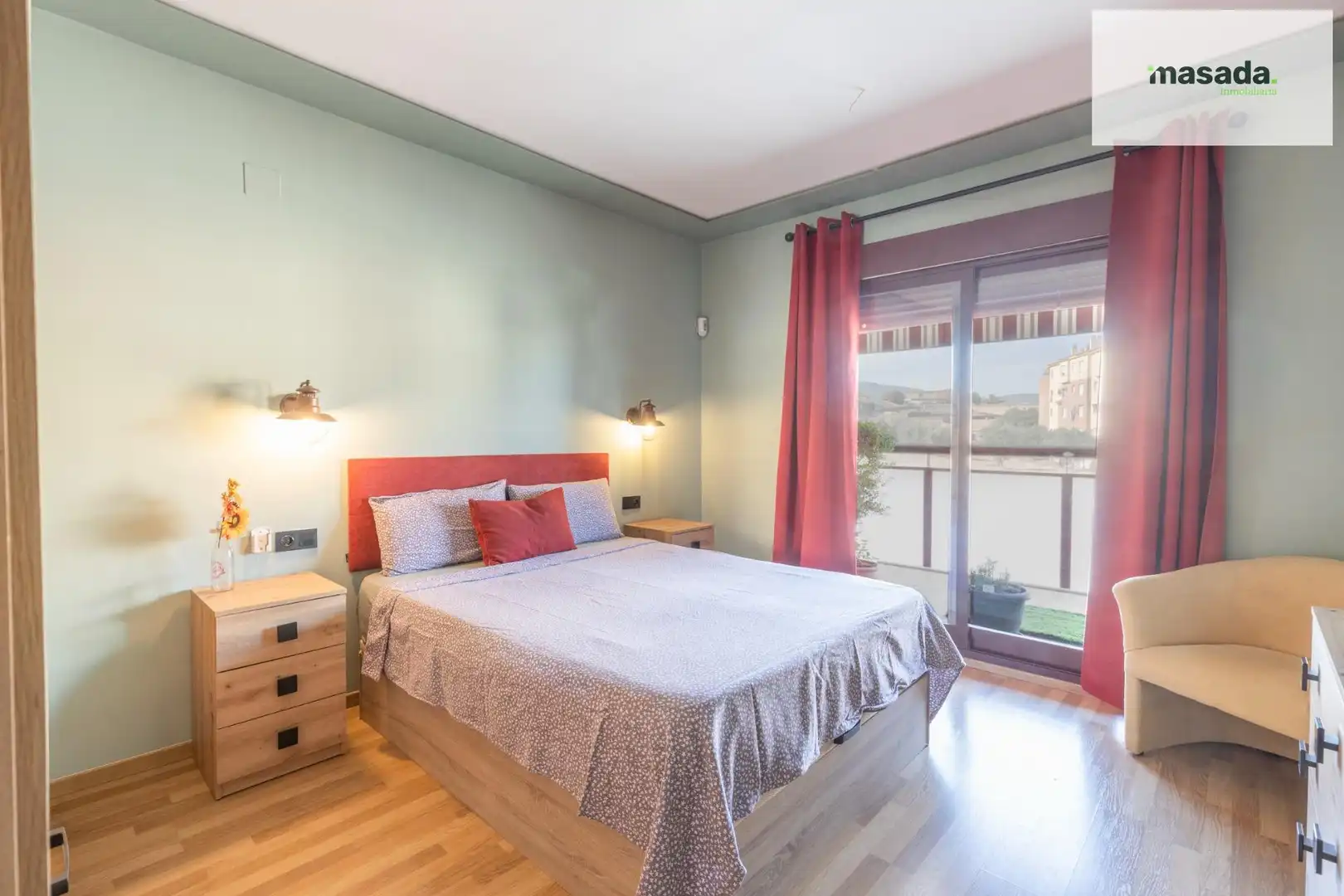 Schlafzimmer von Wohnung zum Verkauf in Gójar mit Klimaanlage, Heizung und Terrasse