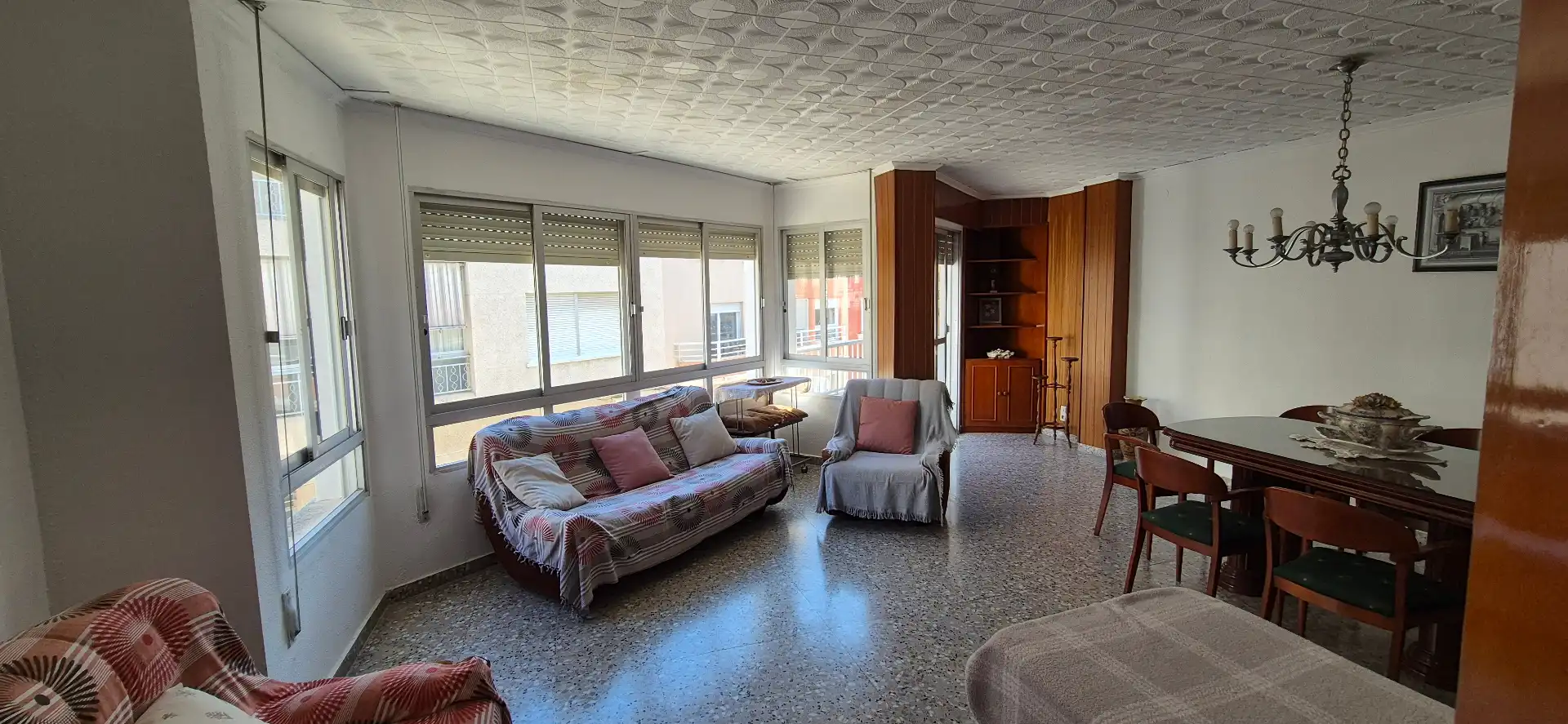 Sala d'estar de Casa o xalet en venda en Bellreguard amb Aire condicionat, Calefacció i Jardí privat