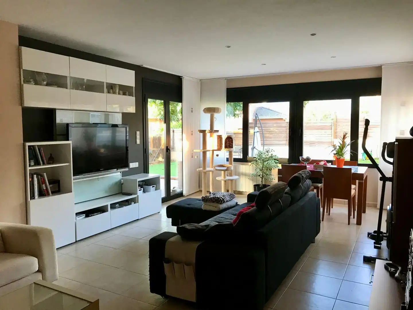 Sala de estar de Casa o chalet en venta en Santa Maria de Palautordera con Calefacción, Jardín privado y Terraza