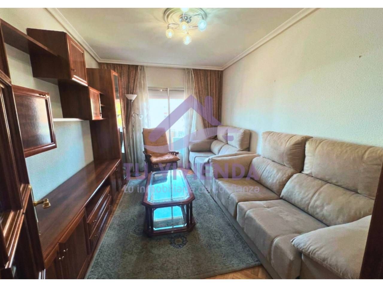 Wohnzimmer von Wohnung zum Verkauf in Valladolid Capital mit Heizung, Möbliert und Balkon